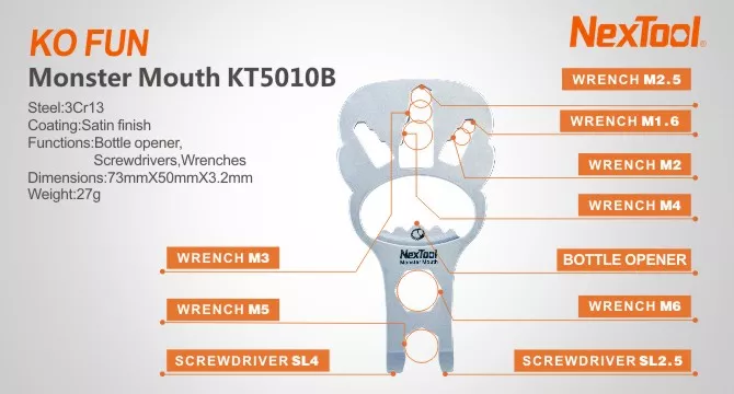 NEXTOOL MONSTER MOUTH 